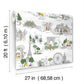 Travel Sketches Yellow Globetrotter Premium Peel + Stick Wallpaper
