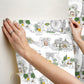 Travel Sketches Yellow Globetrotter Premium Peel + Stick Wallpaper