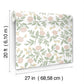 Peonies Blush Floral Premium Peel + Stick Wallpaper