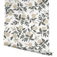 Peonies Gold Floral Premium Peel + Stick Wallpaper