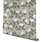 Peonies Grey Floral Premium Peel + Stick Wallpaper