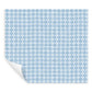 Daisy Gingham Blue Floral Check Premium Peel + Stick Wallpaper
