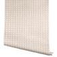 Daisy Gingham Blush Floral Check Premium Peel + Stick Wallpaper