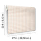 Daisy Gingham Blush Floral Check Premium Peel + Stick Wallpaper