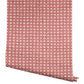Daisy Gingham Red Floral Check Premium Peel + Stick Wallpaper