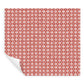 Daisy Gingham Red Floral Check Premium Peel + Stick Wallpaper