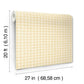 Daisy Gingham Yellow Floral Check Premium Peel + Stick Wallpaper