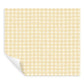 Daisy Gingham Yellow Floral Check Premium Peel + Stick Wallpaper