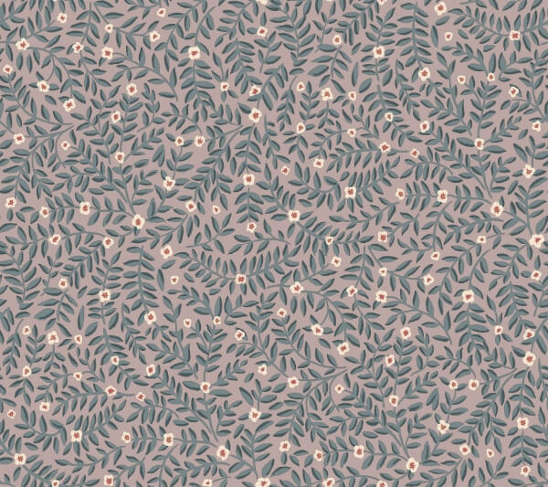 Elodie Lavender Petite Floral Premium Peel + Stick Wallpaper