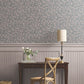 Elodie Lavender Petite Floral Premium Peel + Stick Wallpaper