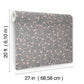Elodie Lavender Petite Floral Premium Peel + Stick Wallpaper