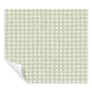 Daisy Gingham Green Floral Check Premium Peel + Stick Wallpaper