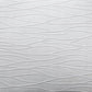 Organic Waves Paintable White Wallpaper