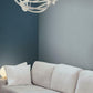 Organic Waves Paintable White Wallpaper