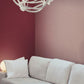 Organic Waves Paintable White Wallpaper