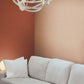 Organic Waves Paintable White Wallpaper