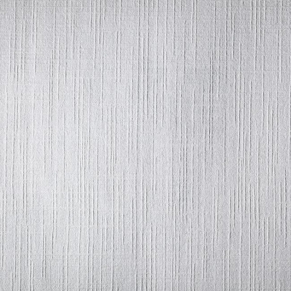 Linen Crosshatch Paintable White Wallpaper