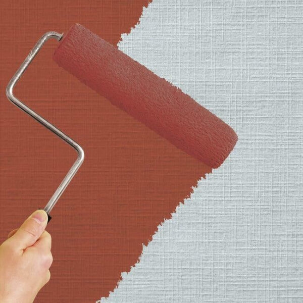 Linen Crosshatch Paintable White Wallpaper