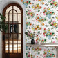 Flower Studies Bright Wallpaper