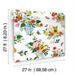 Flower Studies Bright Wallpaper