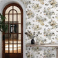 Flower Studies Linen Wallpaper