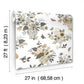Flower Studies Linen Wallpaper