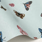Butterfly House Light Blue Wallpaper