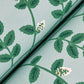 Climbing Vine Soft Teal Wallpaper