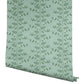 Climbing Vine Soft Teal Wallpaper