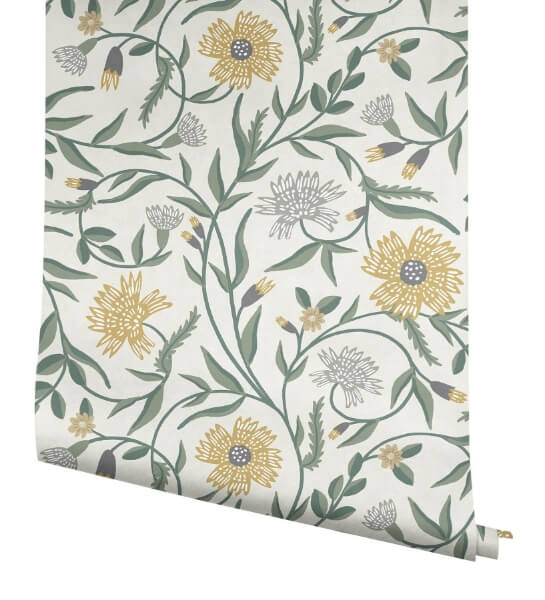 Aster Gold Wallpaper
