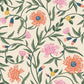 Aster Coral Wallpaper