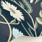 Aster Navy Wallpaper