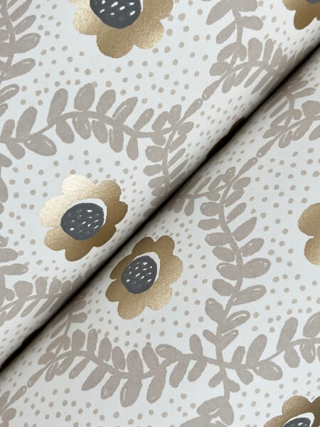 Emma Linen Wallpaper