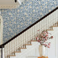 Willowberry Blue Wallpaper