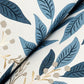 Willowberry Blue Wallpaper