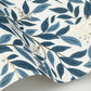 Willowberry Blue Wallpaper