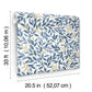 Willowberry Blue Wallpaper