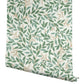 Willowberry Emerald Wallpaper