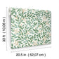Willowberry Emerald Wallpaper