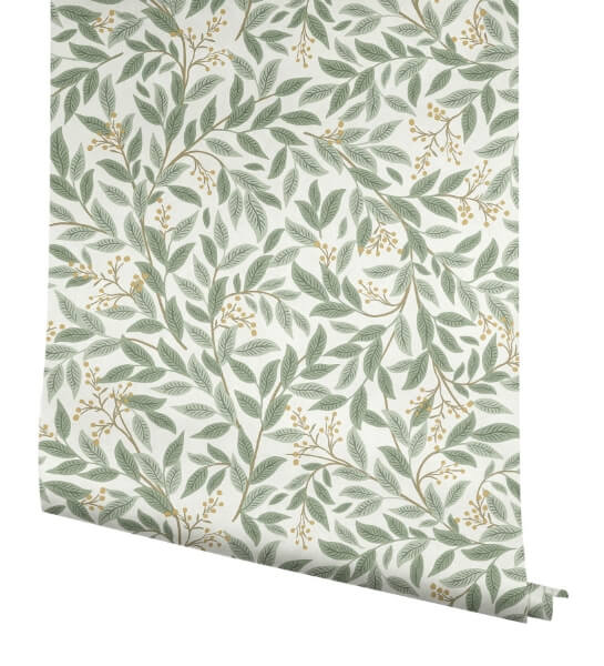 Willowberry Sage Wallpaper