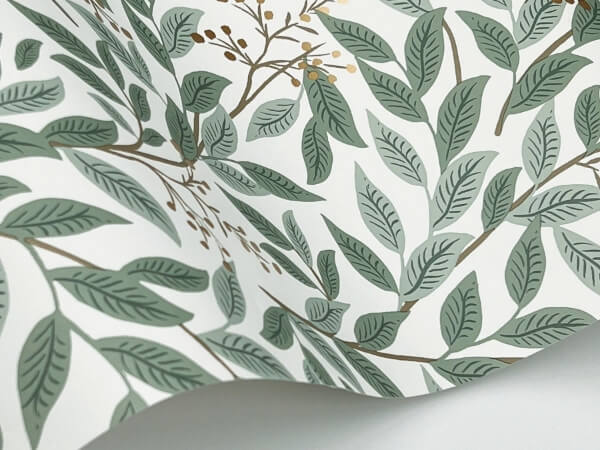Willowberry Sage Wallpaper