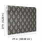 Paisley Black Wallpaper