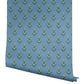 Paisley Blue Wallpaper