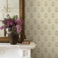 Paisley Linen Wallpaper
