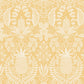 Pineapple Damask Yellow Wallpaper