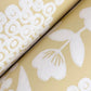 Pineapple Damask Yellow Wallpaper