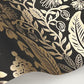 Pineapple Damask Black Wallpaper