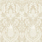 Pineapple Damask Linen Wallpaper