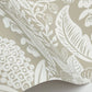 Pineapple Damask Linen Wallpaper
