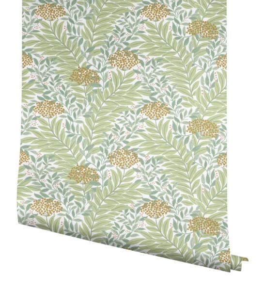 Highgrove White Wallpaper